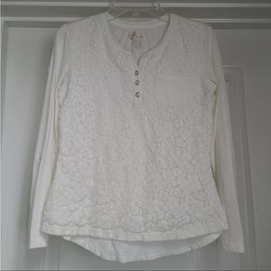 Copper Key Lace Shirt.